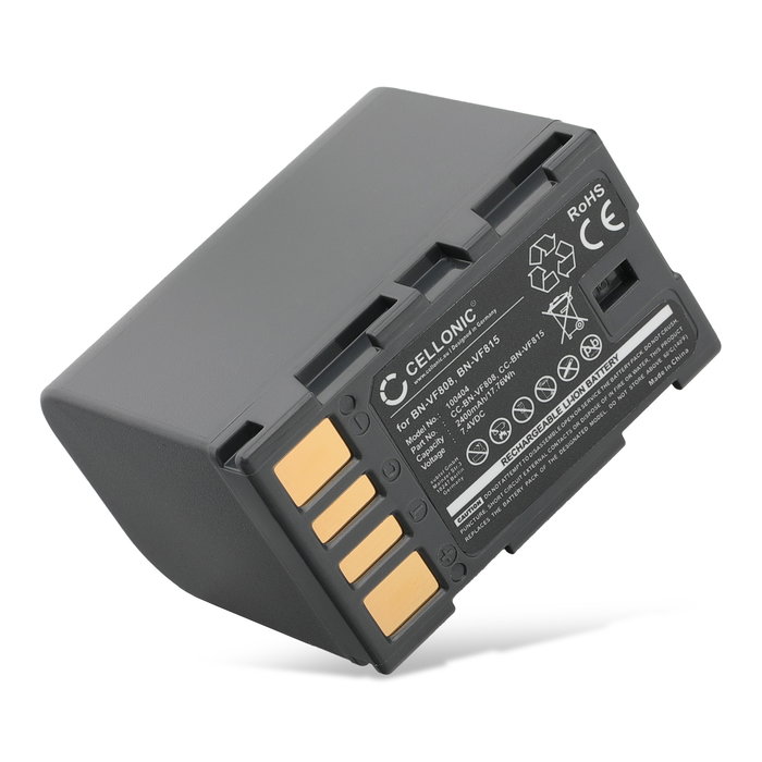 JVC BN-VF815U Accu Batterij 2250mAh van subtel