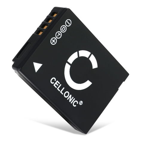 Accu voor Leica V-LUX 20, V-LUX 30, V-LUX 40, Leica 18701, 18702,BP-DC7, BP-DC7-E BP-DC7 (890mAh, 3.7V) van CELLONIC