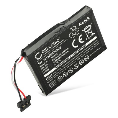 Batterie pour Medion GoPal P4410/P4210; Becker Active 43/Ready 43; Mitac Mio P350/P550 1250mAh