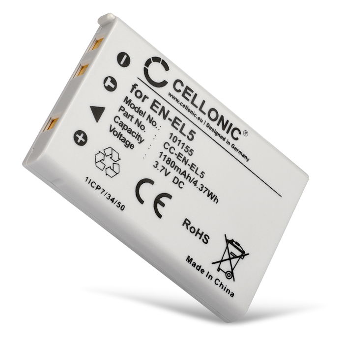 Nikon Coolpix 7900 Batterie 1180mAh de CELLONIC