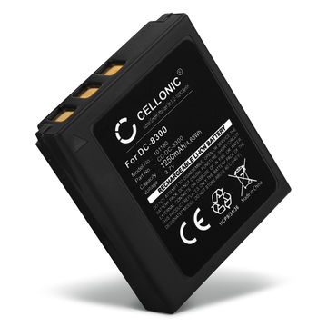 1x Batterij voor Revue DC 100 DC 80 DC 8000, Avant S10 S10x6 S8 S8x6, Vivitar ViviCam X60 X30 BATS8 Accu (1250mAh, 3.7V) van CELLONIC