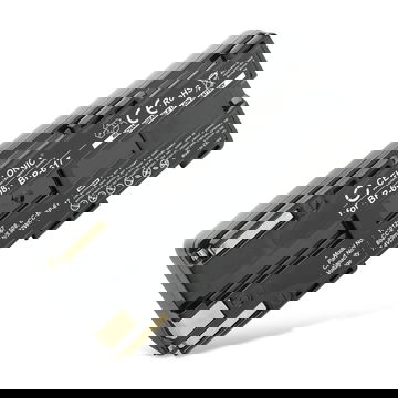 Batterij voor Canon PowerShot G10, G2000, PowerShot G10, GL2, EOS 300v, E1 E2 E30, ES8400v BP-608 BP-608A BP-617 Accu (800mAh, 7.4V) van CELLONIC