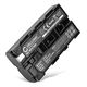 1x Accu NP-F550 -F330 -F750 2600mAh