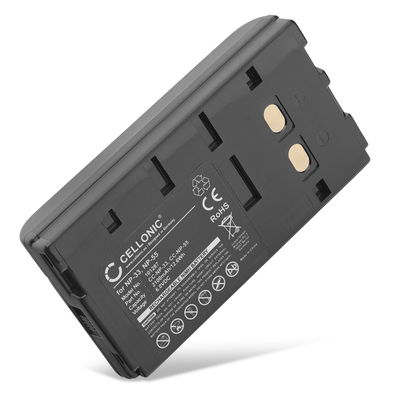 Batterie pour Sony M9, 380, TR2000, EB55, V900, V90, V5000, TR55, FX300, TR350, NP33, NP55 2100mAh de CELLONIC