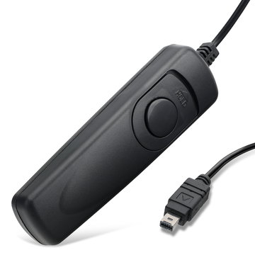 Kabelontspanner voor Nikon CoolPix P1000 D3100 D3300 D5000 D5500 D5600 D7200 D7500 D90 Z 6 Z 7 MC-DC2 Kabel ontspanner Camera Afstandsbediening van CELLONIC