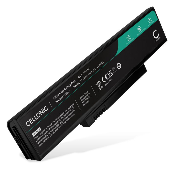 Fujitsu ESPRIMO Mobile V5535 Batterie 4400mAh de subtel