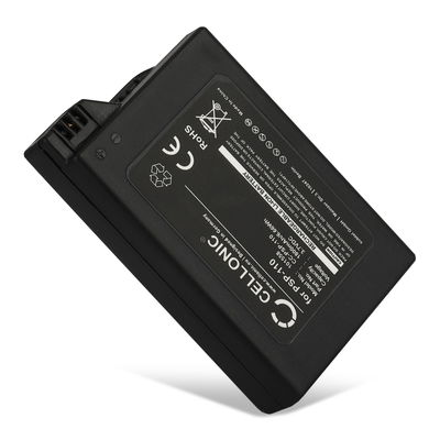 Batterie pour Sony PSP 1 (PSP-1000, 1001, 1002, 1003, 1004, 1005, 1006, 1007, 1008, 1010) PSP Fat 1800mAh de CELLONIC