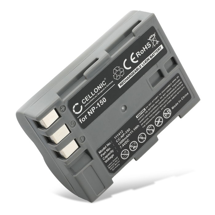 Fuji FinePix S5 Pro Accu Batterij 1500mAh van subtel