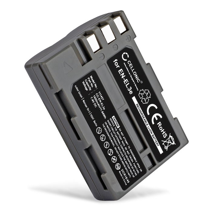 Nikon EN-EL3e Battery 1600mAh from CELLONIC