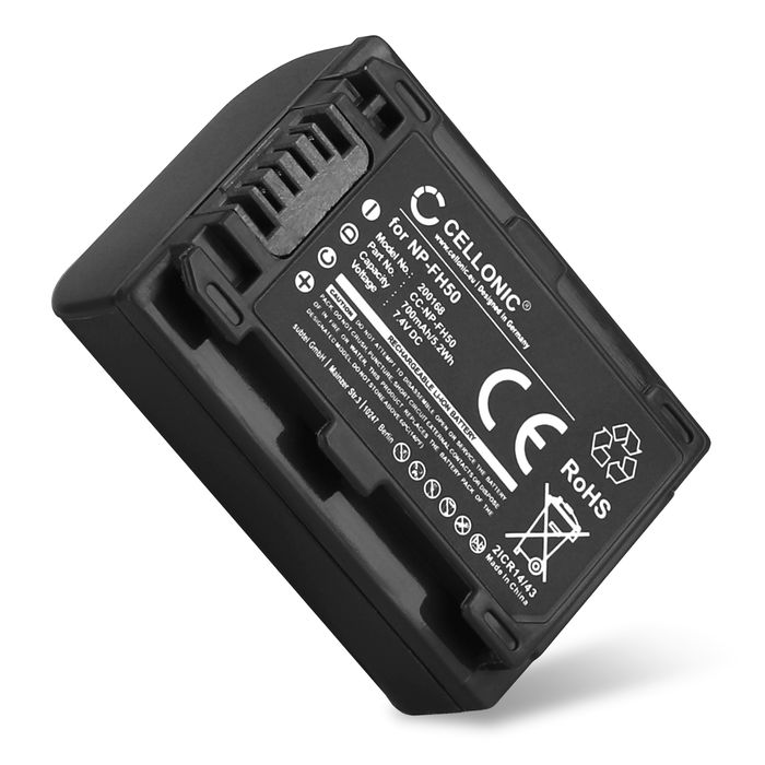 Sony NP-FH30 Accu Batterij 700mAh van CELLONIC