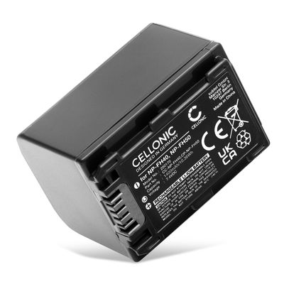 Batterie pour Sony HDR-CX105 CS505 CX11 HDR-SR12 SR11 SR10 HDR-HC9 HC3 HDR-XR520 DCR-SX30 1400mAh de CELLONIC