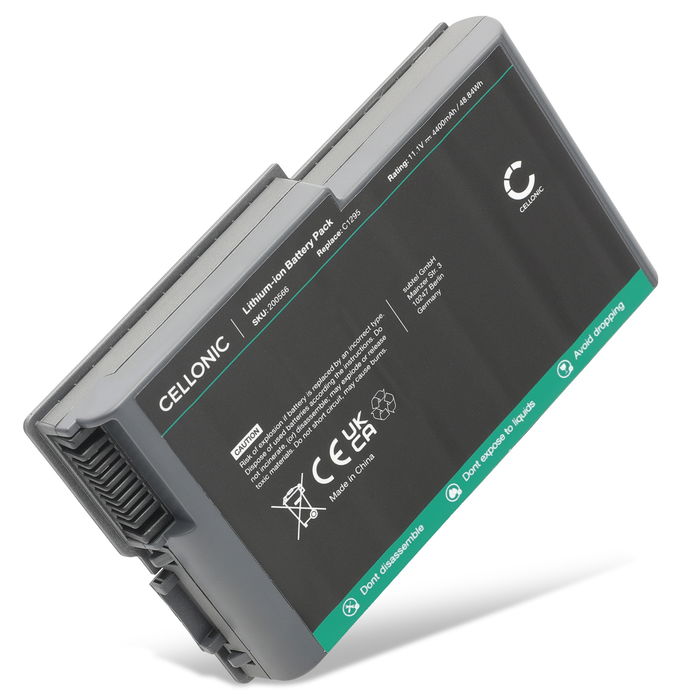 Dell Precision Batterij 4400mAh van Cellonic