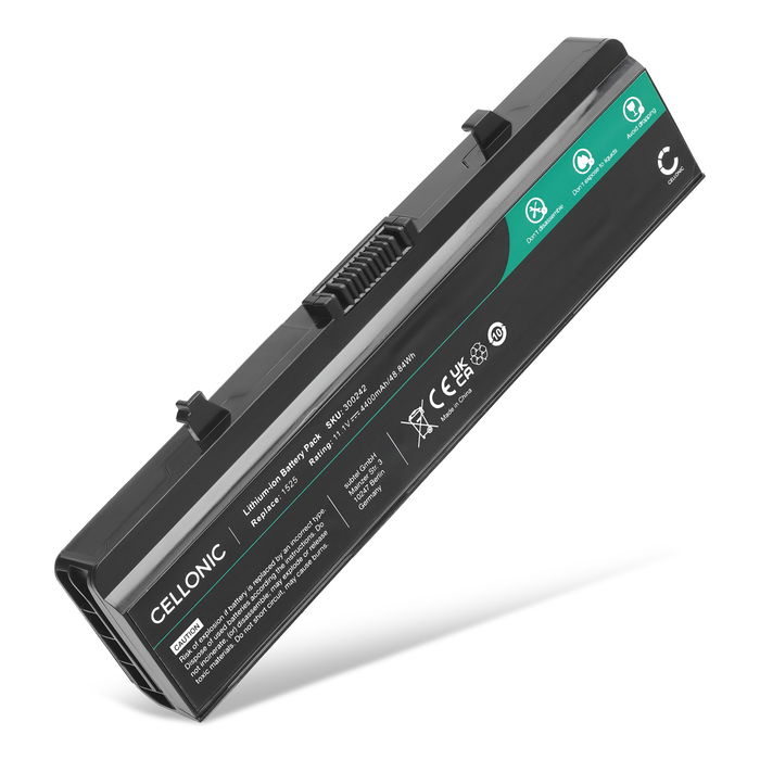 Battery for Dell Inspiron 1545, 1525, 1526, 1546, 1750, Vostro 500, M911, HP277, WK371, PD685 11.1V 4400mAh from CELLONIC