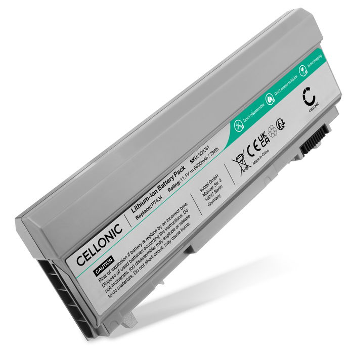 Dell Latitude E6510 Batterie 6600mAh de subtel