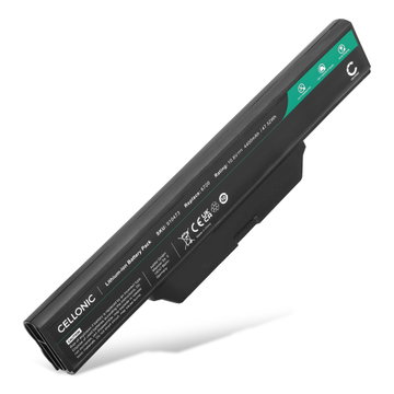 Batterie pour HP Compaq 6720s, 6730s, 6735s, 6820s, 6830s, 510, 511, 515, 516, 550, 610, 615, GJ655AA, KU532AA 10.8V 4400mAh de CELLONIC