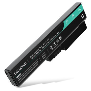 Batterij voor Lenovo G550, N500, B550, G550, G555, V450, G530, V460, G450,IdeaPad Z360, Y430, 42T4585, L08S6Y02 Laptop - 4400mAh 11.1V 
