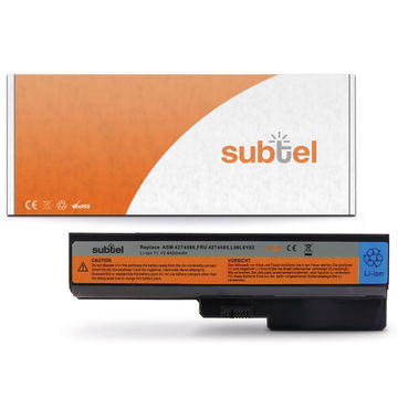 Batterij voor Lenovo G550, N500, B550, G550, G555, V450, G530, V460, G450,IdeaPad Z360, Y430, 42T4585, L08S6Y02 Laptop - 4400mAh 11.1V 