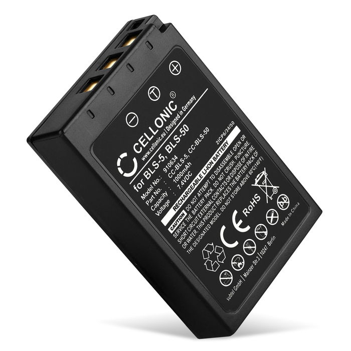 Olympus BLS-50 Accu Batterij 1000mAh van CELLONIC