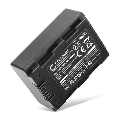 Batterie pour Samsung HMX-F90 F80 F900 F800 HMX-H200 H400 H300 SMX-F40 F44 F70 F50 F54 F53 CELLONIC