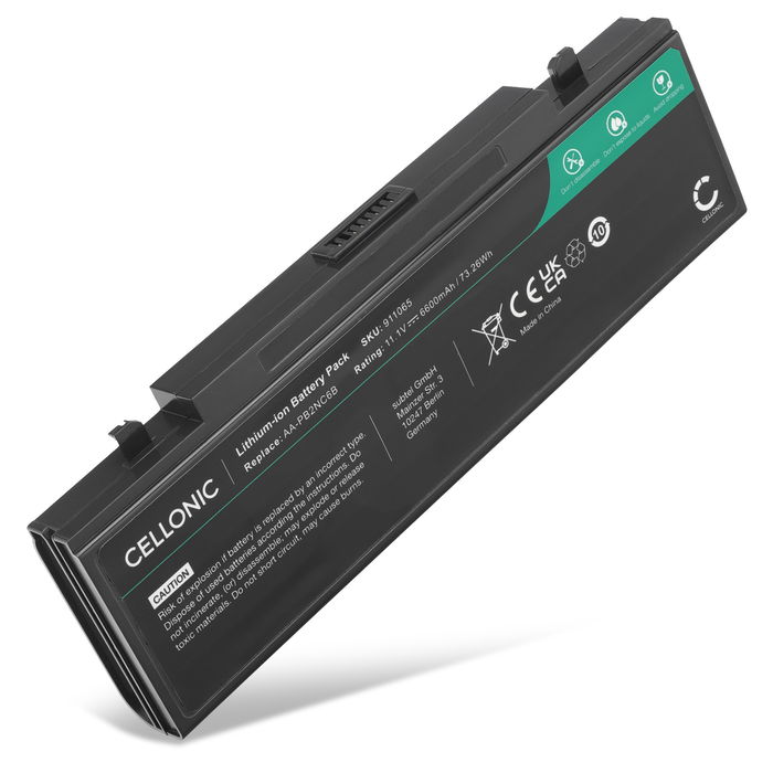 Samsung R610 Batterie 11.1V 6600mAh de Cellonic