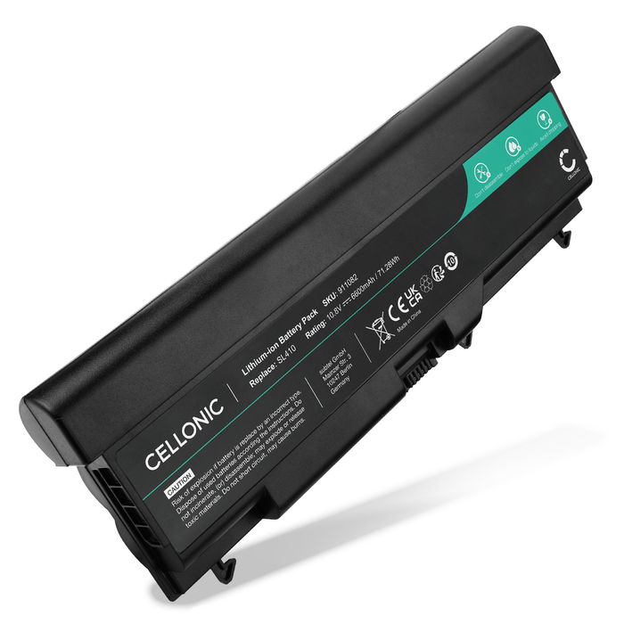 Lenovo ThinkPad T530 Battery 6600mAh 10.8V - 11.1V from subtel