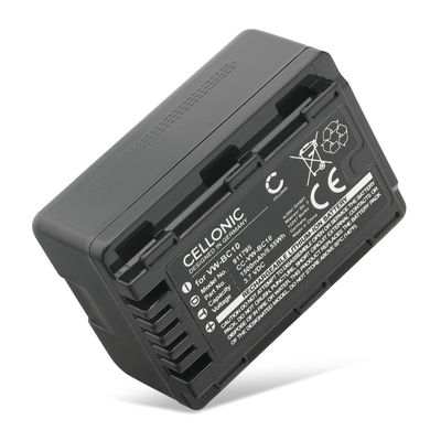 Batterie pour Panasonic HC-VX870, HDC-SD40, HC-V700, HC-V500, HC-V100, HC-V250, HC-V210 1500mAh de CELLONIC