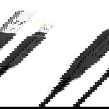 Câble 12 Pin USB de 1.5m pour appareil photo Olympus OM-D E-M1, E-M10 Mark II, OM-D E-M5 Mark II, Pen E-PL7, E-PL3, Stylus Tough TG-4, XZ-1, Stylus 1s, SP-800UZ, E-400, SZ-14, Tough TG-Tracker transfert de données noir PVC