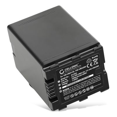Batterie pour Panasonic HCX929 TM900 SD900 SD800 SD909 HS900 VBN130 VBN260 3300mAh de CELLONIC
