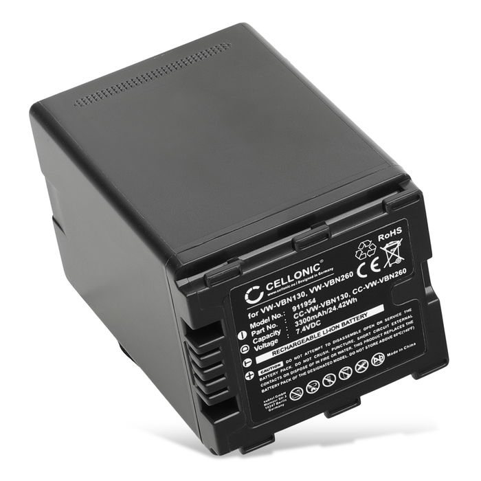 Panasonic VW-VBN260 Battery 3300mAh from subtel