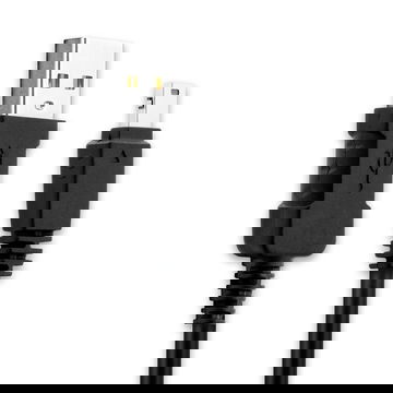 USB Kabel voor Casio Exilim Z9 Z75 F1 FH20 FC100 TR150 FS10 H15 S12 Z200 Z90 FH100 H10 H30 - 1m EMC-6 Oplaadkabel Camera foto PVC Datakabel zwart