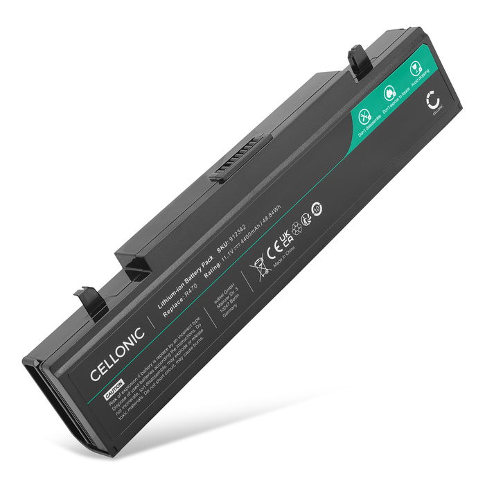 Batterij voor Samsung RC520 / NP-RC520, E452 / NP-E452, R530 / NP-R530, R540 / NP-R540 Laptop - 4400mAh 11.1V 