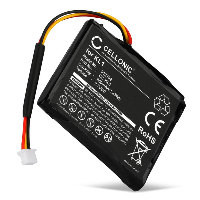 TomTom Via 135M Accu Batterij 900mAh van CELLONIC