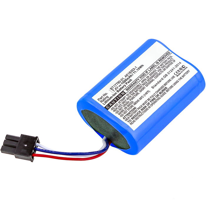 Batterij voor Zebra IMZ320 MX420L MZ220 MZ320, BT17790-1 / AK18353-1 Lithium-Ionen 7.4V (1500mAh, 7.4V) van CELLONIC