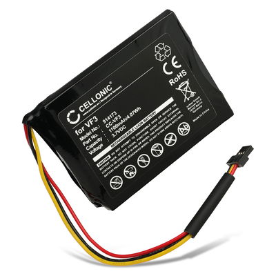 Batterie pour TomTom Quanta, GO XL 330, GO XL 310, VF3F, FM68360420759, VF3 1100mAh de subtel