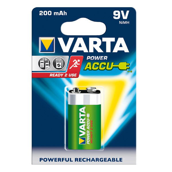 Pile batterie 9V / E Block Varta Power Accu Varta 56722 1x
