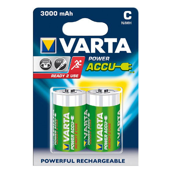Accus Batteries C / Baby (LR14) Varta Power Accu Varta 56714 2x