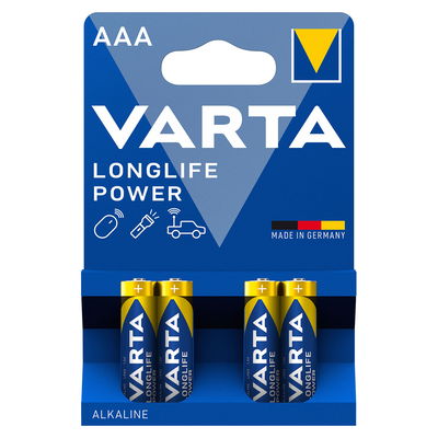 Batterijen AAA  Varta High energy Alkaline Varta 4903 4x