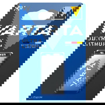 Pile batterie 9V / E Block Varta Lithium Varta 6122 1x 6F22 / 6LR61 / AM-61