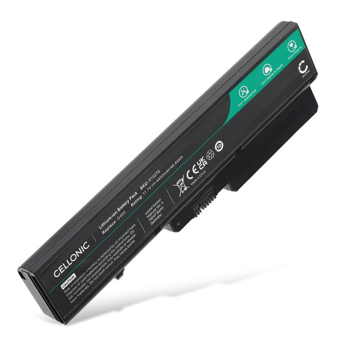 Batterij voor Lenovo B470, B475, B550, B570, B575, G460, G465, G470, G475, G560, G565, G570 Laptop - 4400mAh 10.8V - 11.1V 