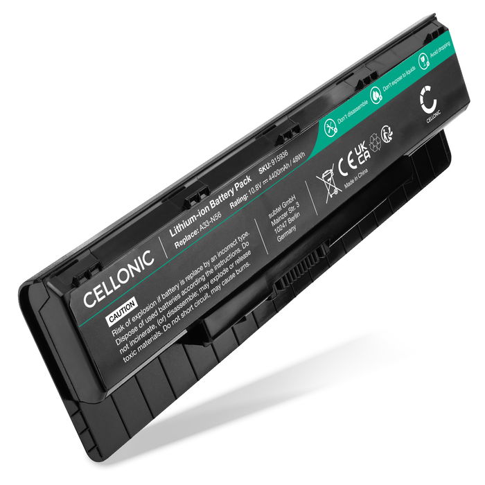 ASUS N56V Accu Batterij 4400mAh van subtel