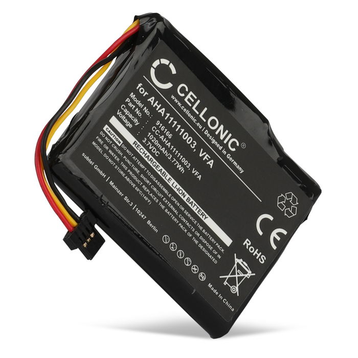 TomTom AHA11111006 Batterie 1020mAh de CELLONIC
