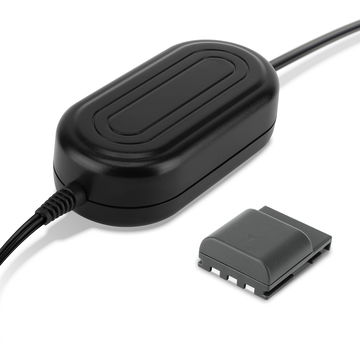 Vervangende AC adapter voor Canon EOS 400D 350D, PowerShot S30 S45 S50 S70, EOS Digital Rebel (CA-PS700 + DR-700 / DR-DC700) AC-adapter ACK700 DC-koppeling – Dummybatterij – Batterij-eliminator van subtel