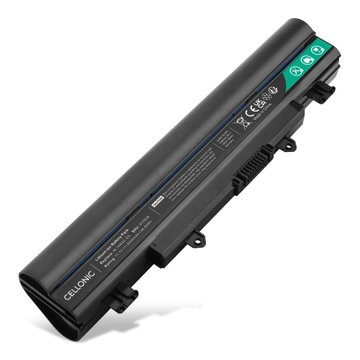 Batterie pour Acer Aspire E15, E1-571, E14, E5-571P, E1-571, E5-411, E5-411G, Extensa EX2509, EX2510, EX2510G, E5 AL14A32, AL14A32 11.1V 4400mAh de CELLONIC
