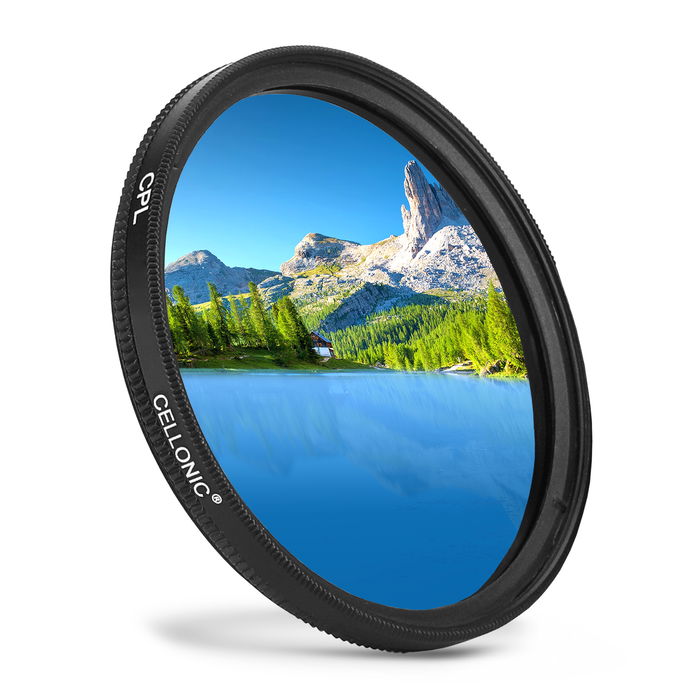 Polarisatiefilter compatibel met Tamron 18-200 F3.5-6.3 18-200 F3.5-6.3 18-250 F3.5-6.3 (Ø 62mm) lens met 62mm filter schroefdraad - circulaire pola-filter polarisatie CPL filter