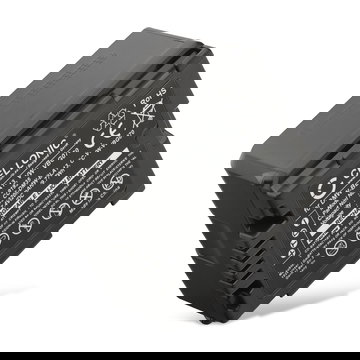 Batterie pour Panasonic HDC-SD100, HDC-SD10, -SD707, -SD600, HDC-TM700, Lumix DMC-L10 1320mAh de CELLONIC