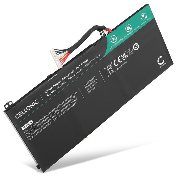 Acer Aspire V17 Nitro VN7-793G Batterie 3800mAh de subtel