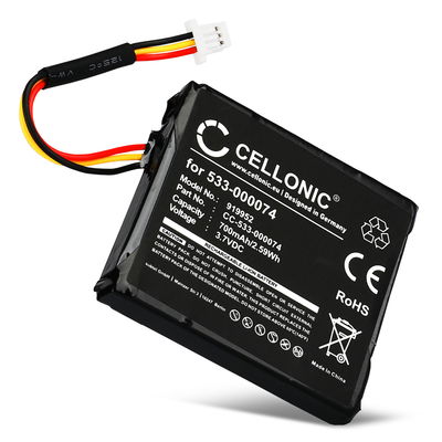 Logitech 533-000074 batterij voor headset Logitech F540, G930 - 700mAh vervangende accu koptelefoon