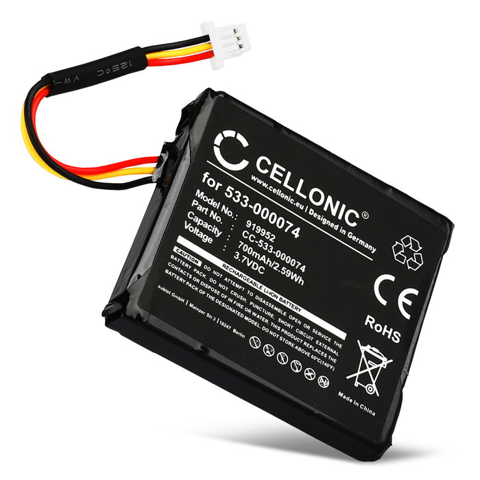 Batterie Logitech 533-000074 700mAh pour casque audio Logitech F540, G930