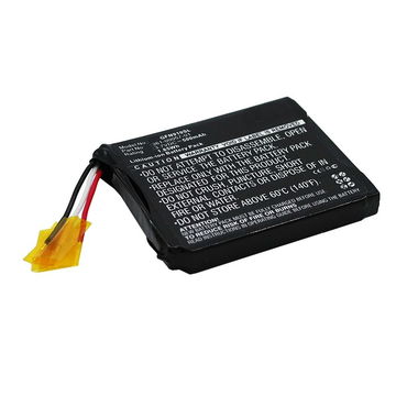 Batterij compatibel met Garmin Forerunner 910XT - 361-00057-00,361-00057-01 500mAh vervangende accu reservebatterij extra energie
