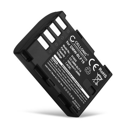 1x Battery for Sigma SD Quattro H, SD Quattro, BP-61 BP-61 (1600mAh, 7.4V) from CELLONIC